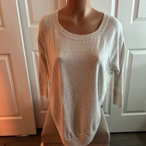 Women's Express Heather Gray  Over Sized Sweater Top XS New